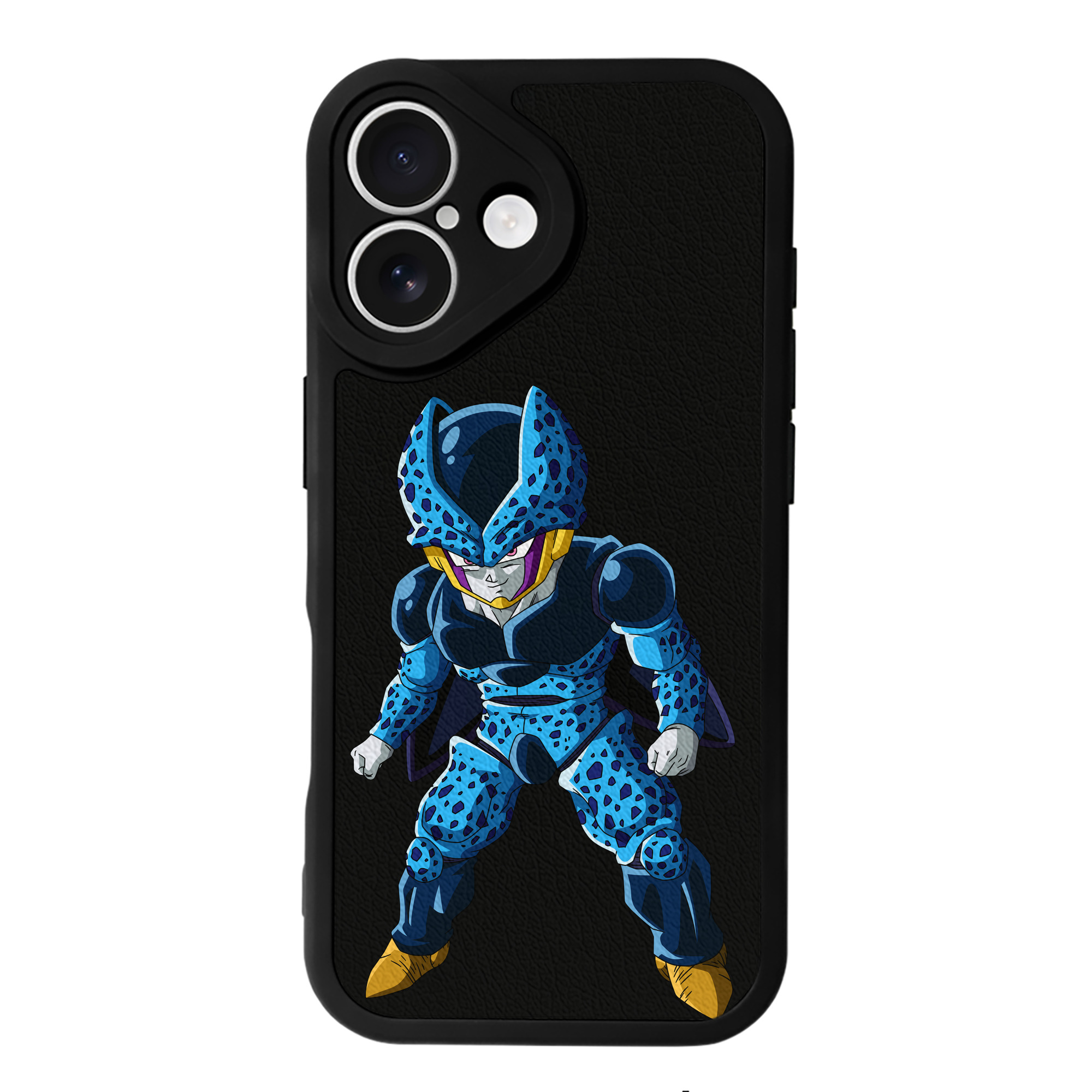 （画像用） ドラゴンボール セル DRAGON BALL Cell 【iPhone 16シリーズ対応】シリコンスマホケース（レザー調） 材質：シリコン